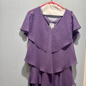 Multi-tiered very flattering dressy dress